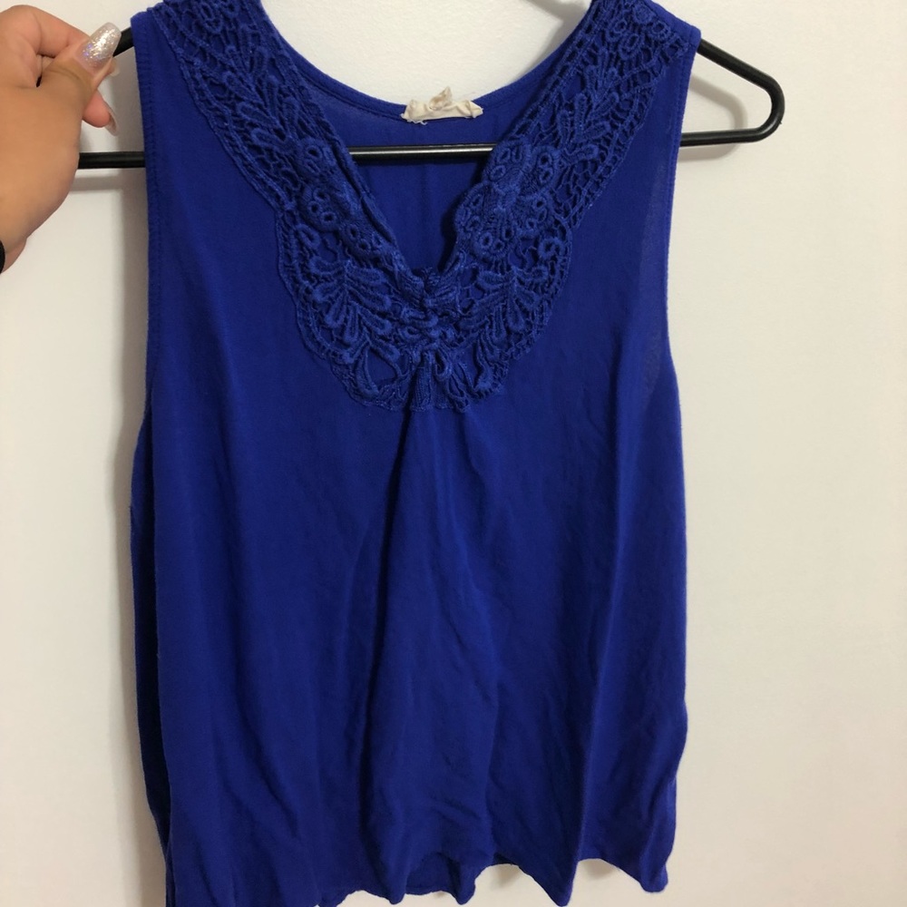 Blue top